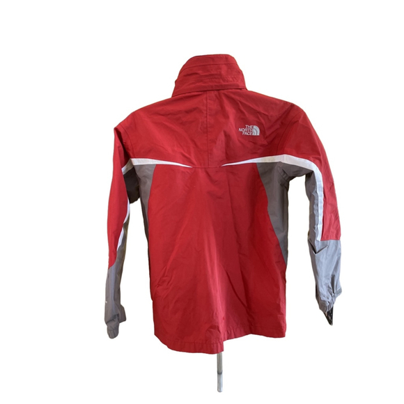 Boy's The North Face Jacket XL Red Gray - Picture 3 of 4